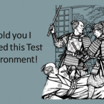I booked the Test Environment